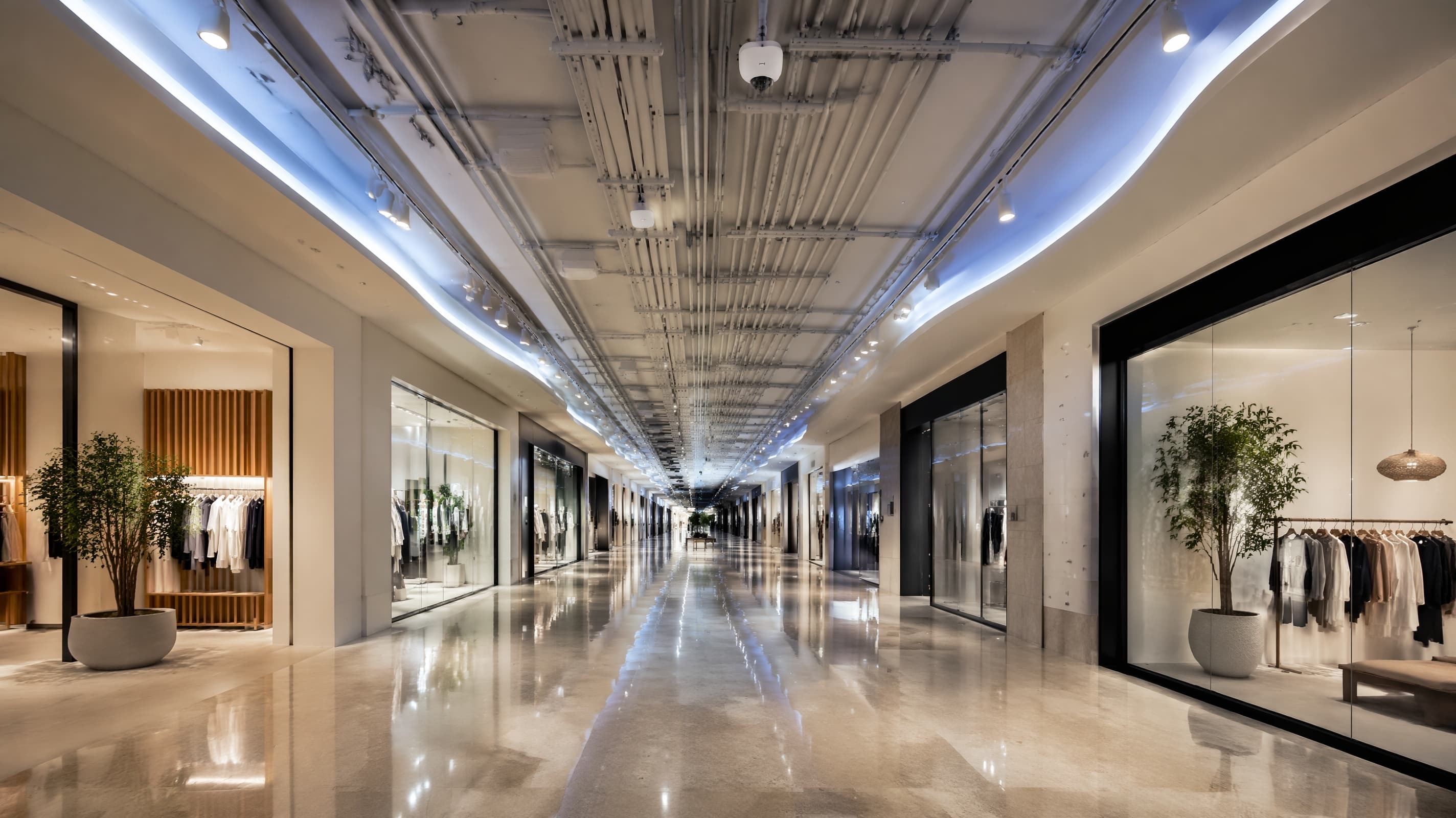 Diagnóstico de red en centro comercial Ciudad de México